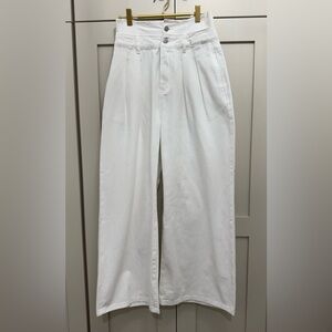 Cider Crisp White Trousers